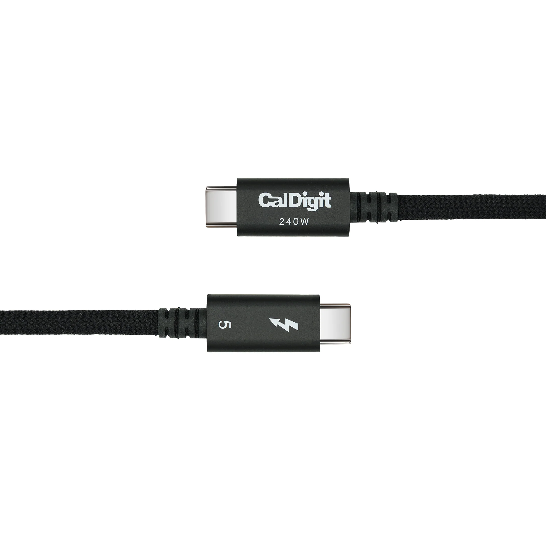 Thunderbolt 5 (USB‑C) Pro Cable (0.5m / 1.64 ft Braided) - Image 2