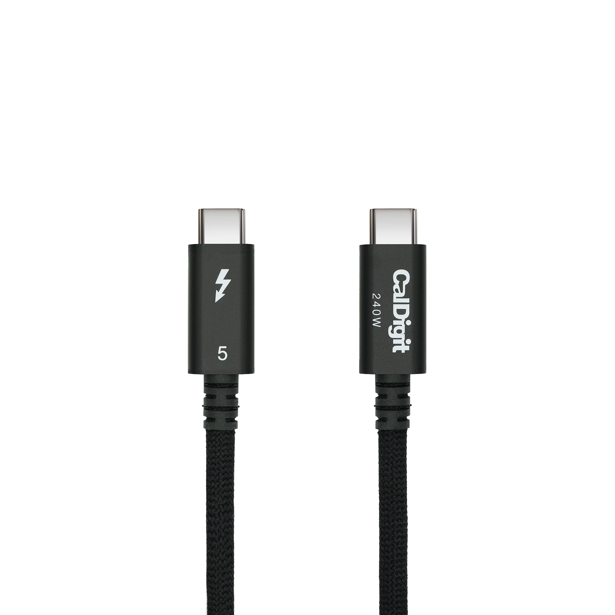 Thunderbolt 5 (USB‑C) Pro Cable (0.5m / 1.64 ft Braided) - Image 3